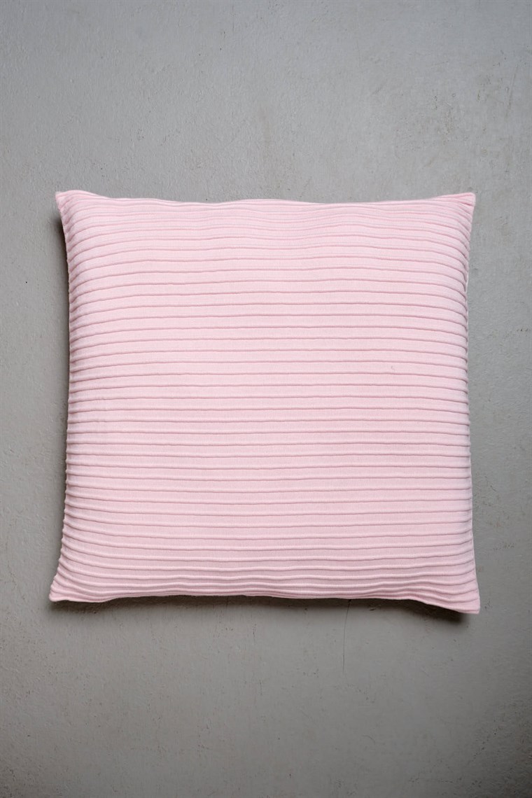 Peraluna Free Pillow %100 Organik Pamuk Triko Yastık Toz Pembe